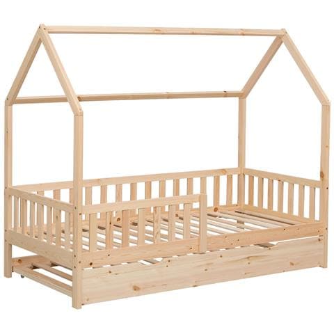 Letto Per Bambini 190x90cm In Legno Marceau - Foto 1