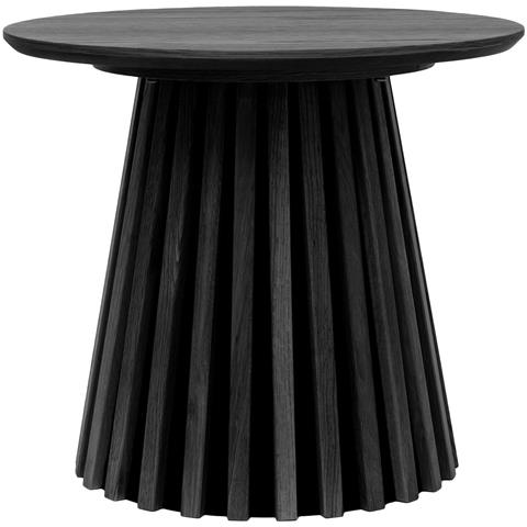 Tavolino Osaka - Nero - Legno - 50x50x45 Cm - Foto 2