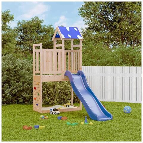 Set da Gioco da Esterno in Legno Massello di Pino - Foto 2