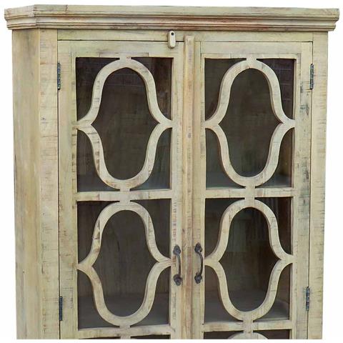 Vetrina In Legno Beige, 100x45x196 Cm - Foto 2