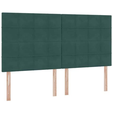 Letto con contenitore e materasso Verde Scuro 180 x 200 cm - Foto 9