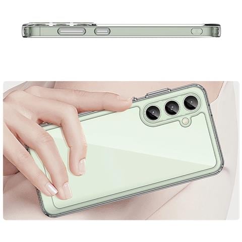 ""custodia In Silicone Trasparente Per Samsung Galaxy S24 Fe"" - Foto 5