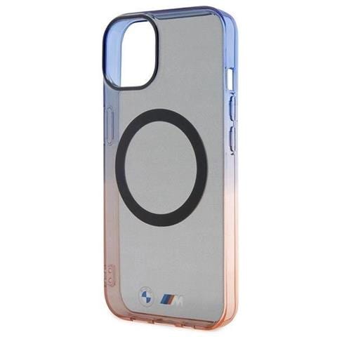 Custodia Bmw Gradient Bumper Magsafe Per Iphone 14 Plus - Laterale - Foto 2