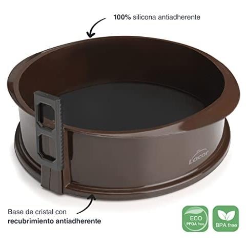 66775 Stampo da forno rotondo in silicone rimovibile, stampo da forno - Foto 2