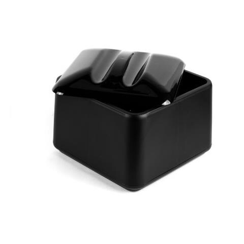 Portaghiaccio Quadro Con Coperchio Nero - Foto 2