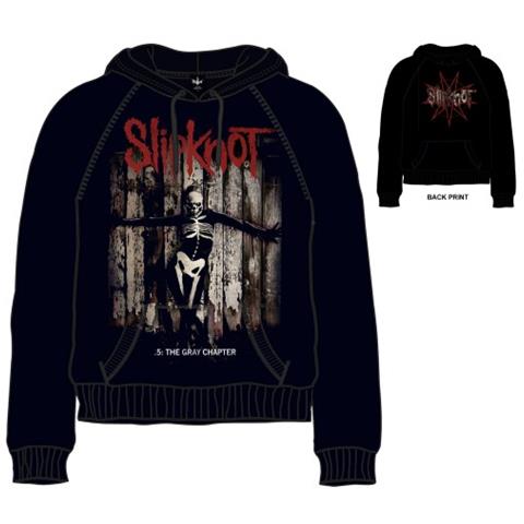 Slipknot -. 5 The Gray Chapter (Felpa Con Cappuccio Unisex Tg. XL)  - Foto 1