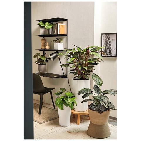 Vaso Rondo Premium 32 Bianco Lucido Ø32xh56 Cm - Foto 2