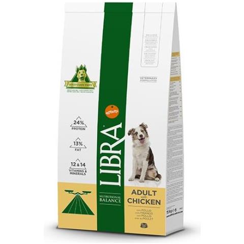Libra Cane Adulto, Alimento Completo Al Pollo, 3kg - Foto 1