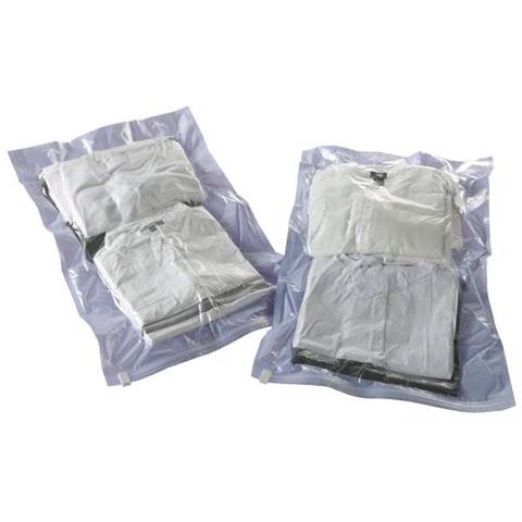 Set 2 Sacchi Salvaspazio Sottovuoto Da Viaggio - Jet Roll Bags M - Foto 5