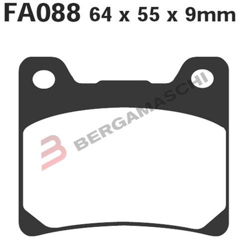 B1r R1208800 Pastiglie Yamaha Fzr600-tdm850xvs Fa088 - Foto 1