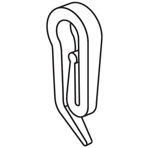 Ganci Tende G-5 Set 500 Pezzi - Foto 6