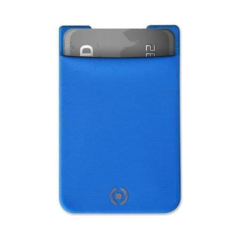 Tasca Portacarte Adesiva POCKETFIX per Smartphone Blu - Foto 1