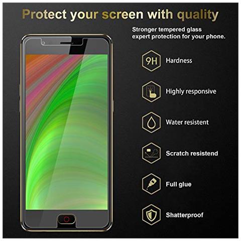 Pellicola Di Armatura Compatibile Con Zte Nubia M2 In Elevata Trasparenza - Vetro Temperato (tempered) Di Protezione Del Display In Durezza 9h Con 3d Touch - Foto 2