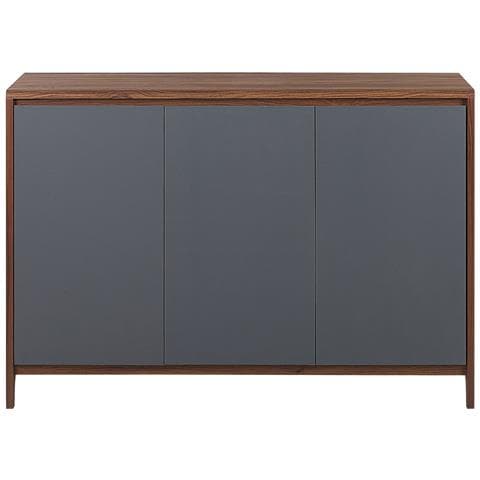 Credenza In Colore Legno Scuro E Grigio Medfort - Foto 15