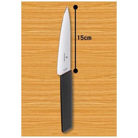 Coltello Chef, serie Swiss Modern Qualità Extra - 15 Nero - Foto 2