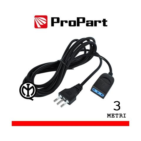 Prolunga Lineare 10a 3metri Spina10a Nera - Foto 1