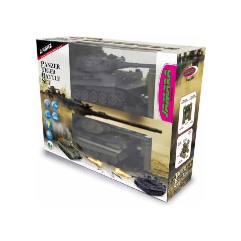 Panzer Tiger Battle Set 1:28 2.4ghz - Funkgesteuerter (rc) Panzer - Elektromotor - 1:28 - Betriebsbereit (rtr) - Junge - 8 Jahr (e) (403635)  - Foto 2