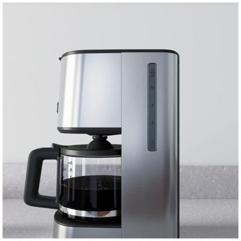 E4CM1-4ST Macchina Caffè Americano 12 Tazze Potenza 1080 Watt Colore Acciaio Inossidabile - Foto 6
