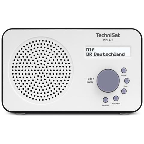 0000/3906 radio Portatile Digitale Nero, Bianco - Foto 1