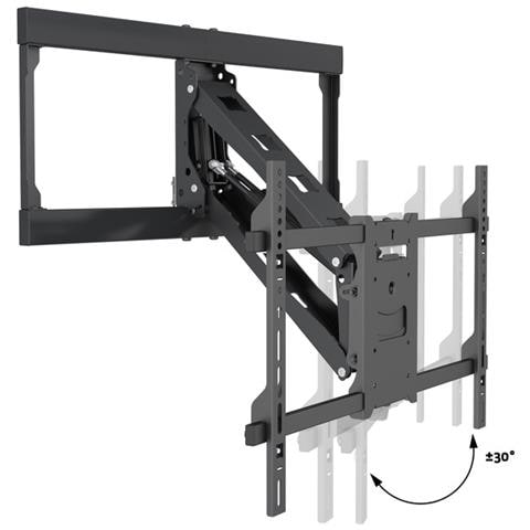 6744 Supporto TV a parete 165,1 cm (65") Nero - Foto 6