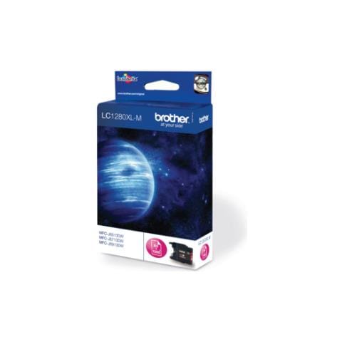 LC1280XLM Cartuccia Ink Originale Magenta per MFC-J5910DW / MFC-J6510DW / MFC-J6910DW Capacità 1200 Pagine - Foto 2