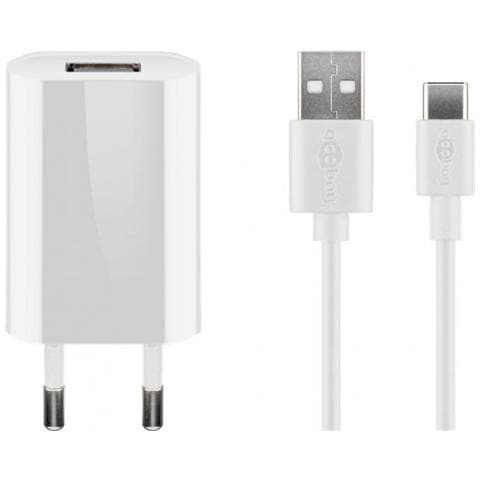 Goobay 45300 Caricabatterie Per Dispositivi Mobili Interno Bianco - Foto 1
