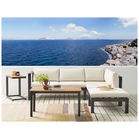 Set Di Copricuscini Per Esterni Beige Messina - Foto 1