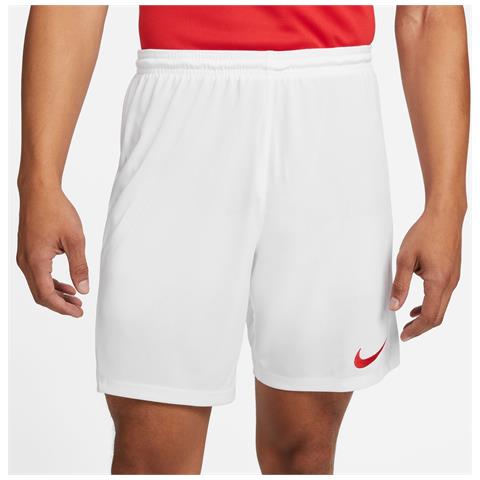 Pantaloncini Dri-Fit Park 3 Bv6855-103 Uomo Taglia M Colore Bianco /Rosso - Foto 1