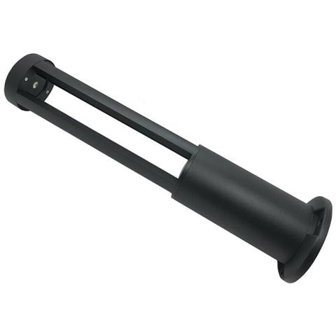 Lampione 12 W Led Luce Calda Lampada. Lampione Da Terra Giardino Sterno Ip65 Nero - Foto 2