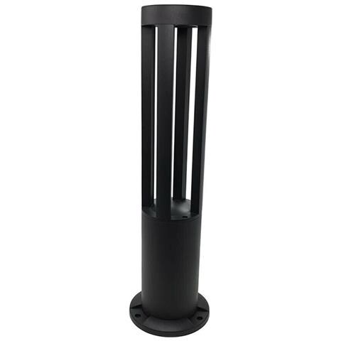 Lampione 12 W Led Luce Calda Lampada. Lampione Da Terra Giardino Sterno Ip65 Nero - Foto 3