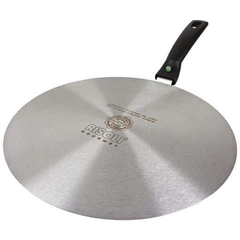 Disco Induzione Les Accessoires - Nero - Acciaio - 26x26x1 Cm - Foto 1