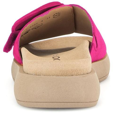Pink Casual Open Slippers Ciabatte Pelle Scamosciata /nabuk Scarpe Donna Rosa Eu 40, 43.751.10 - Foto 3