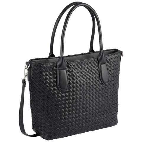 Emilia Tote Bag Borse Tote Sintetico Borse Donna Nero Eu One Size, 000898 - Foto 2