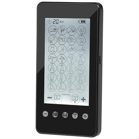 Ems Stimolatore Muscolare Mhd-28 Portatile. 28 Modalità, 20 Intensità, 2 Canali Duali. Dimensioni Compatte, Batteria Ricaricabile. - Foto 2