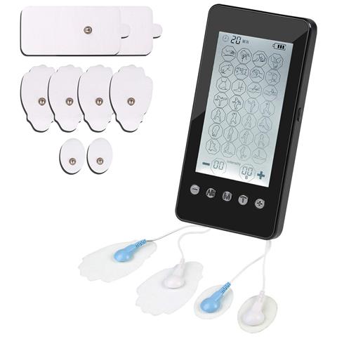 Ems Stimolatore Muscolare Mhd-28 Portatile. 28 Modalità, 20 Intensità, 2 Canali Duali. Dimensioni Compatte, Batteria Ricaricabile. - Foto 1