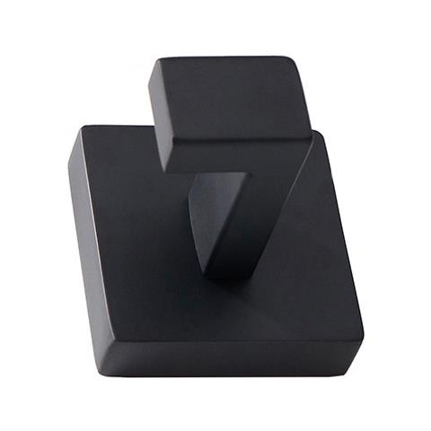 Set Da 4 Ganci Quadrati Da Parete, Ganci Appendiabiti Neri In Acciaio Inox Resistente - Foto 2