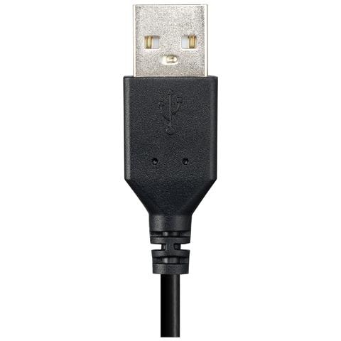 326-14 cuffia e auricolare Cablato A Padiglione Ufficio USB tipo A Nero, Argento - Foto 3