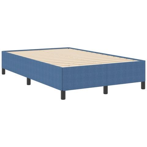 Struttura letto  Blu 120x200 cm in tessuto corduroy - Foto 1