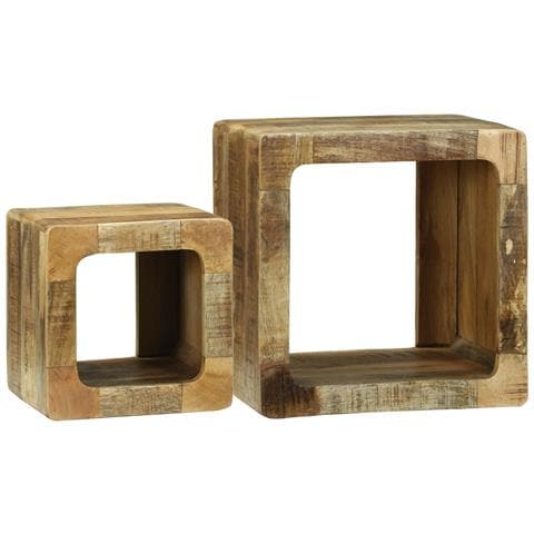 Mobile TV 36x36x30 cm in Legno Massello di Mango - Foto 2