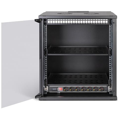 Set di rete SOHO Pro, 483 mm (19") - 12U, 540 x 400 mm (L x P) - Foto 2