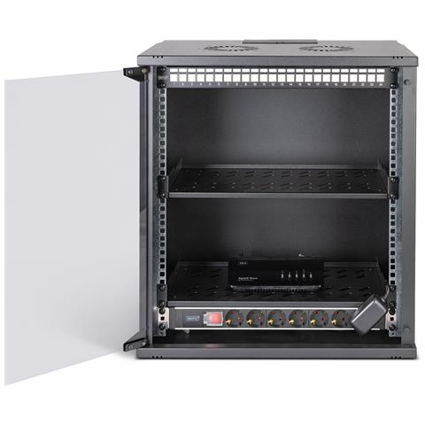 Set di rete SOHO Pro, 483 mm (19") - 12U, 540 x 400 mm (L x P) - Foto 4