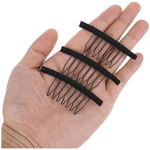 Clip Per Extension Capelli 60 Pezzi In Metallo A Pettine 7 Denti - Foto 1