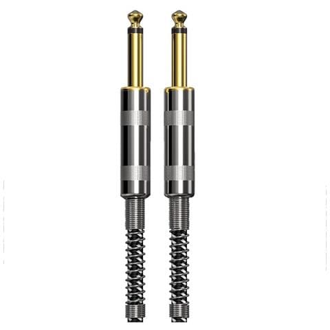 Cavo Per Chitarra Da 6,35 Mm - Cavo Per Strumenti A Basso Rumore Per Basso, Acustica E Strumenti Elettrici 1,5 Milioni - Foto 2