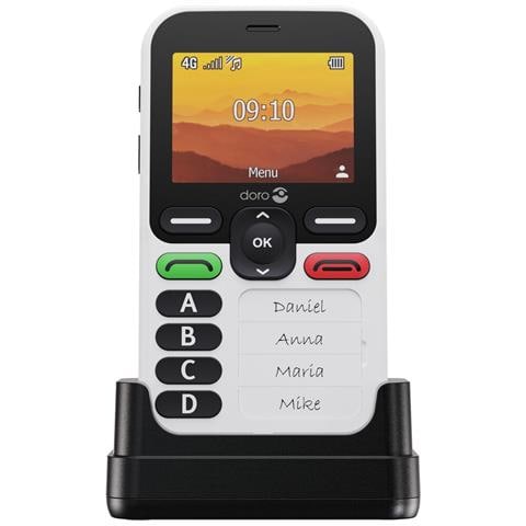 Leva X10 6,1 cm (2.4") 117 g Nero, Bianco Telefono per anziani - Foto 2