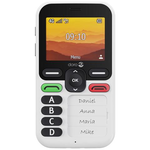 Leva X10 6,1 cm (2.4") 117 g Nero, Bianco Telefono per anziani - Foto 9