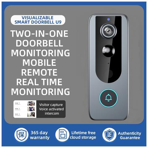Videocitofono Wireless Con Audio Bidirezionale Hd E Protezione Antipioggia - Sicurezza Domestica Intelligente - Foto 2
