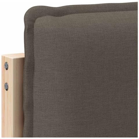 Testiera imbottita con testiera Grigio Naturale e Chiaro 200 cm - Foto 9