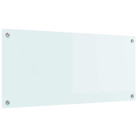 Rivestimento da Cucina Bianco 90 x 40 cm vetro temperato - Foto 1