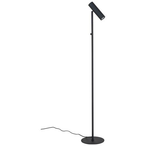 Lampada Da Terra Parigi-nero-metallo-25x25x150 Cm - Foto 1