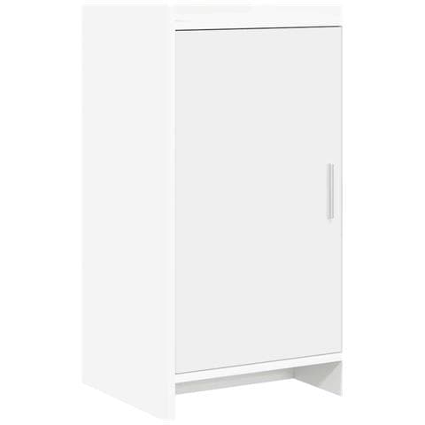 Credenza Bianco 40 x 36 x 80 cm Legno ingegnerizzato - Foto 1